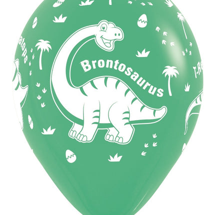 Globos Dinosaurios Mix 30cm 25pcs