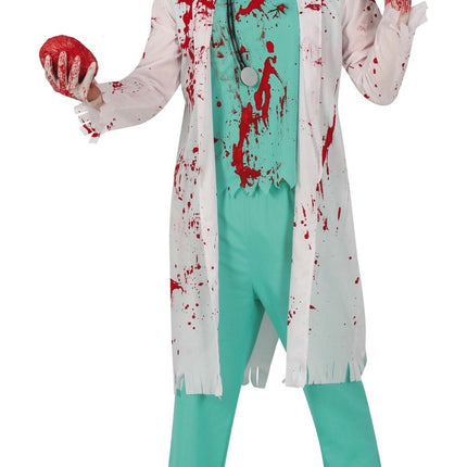 Disfraz de Doctor Zombie Halloween Hombre