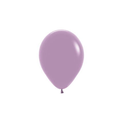 Globos Pastel Atardecer Lavanda 12cm 50pcs