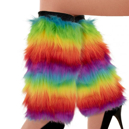 Calientapiernas Peluche Arco Iris