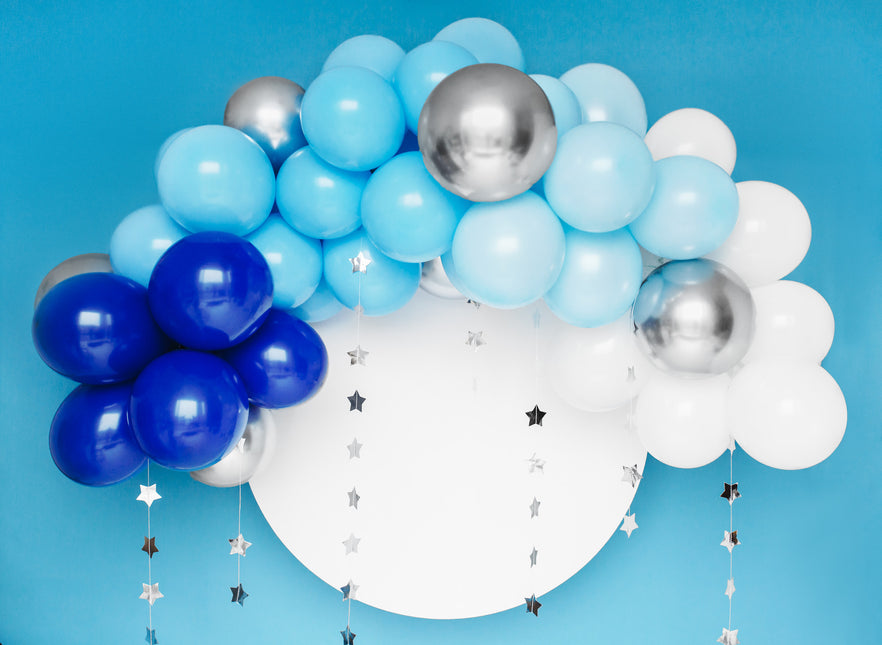 Arco de Globo Casero Set Azul 2m
