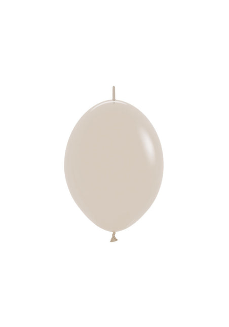 Globos Arena Blanca 15cm 50pcs