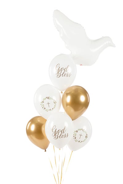 Globos God Bless Mix 30cm 6pcs