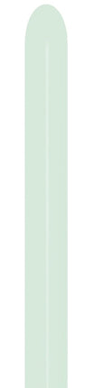 Globos de modelar Verde Pastel Mate 5cm 152cm 50pcs