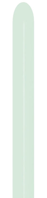 Globos de modelar Verde Pastel Mate 5cm 152cm 50pcs