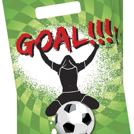 Bolsas para compartir Goal 25,5cm 6pcs