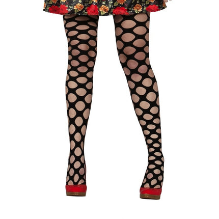 Medias de rejilla de Halloween
