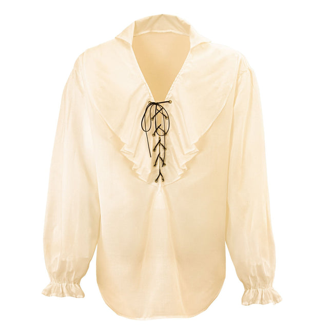 Blusa Beige Hombre Piratas/Renacimiento