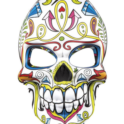 Máscara mexicana Sr. Día de los Muertos