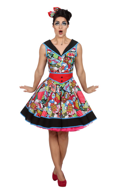 Vestido Pop Art Damas Pop Art