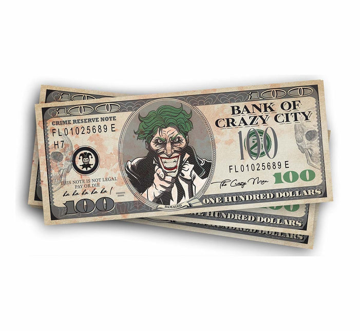 Billetes falsos de Halloween 15cm