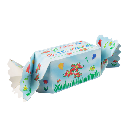 Caja de regalo Niño Para Comer Arriba 26cm
