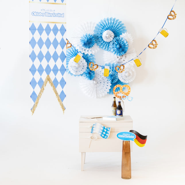 Servilletas Oktoberfest Pretzel 33cm 20pcs