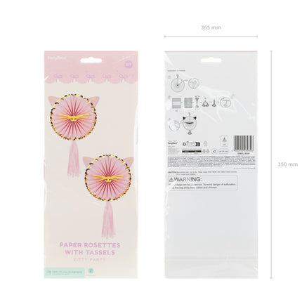Roseta Gato 26cm 2pcs