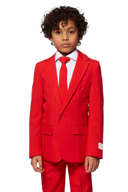 Traje Rojo Niño <tc>OppoSuits</tc>