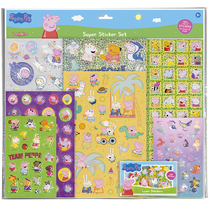 Set de pegatinas Peppa Pig grande