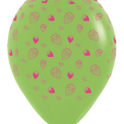 Globos Strawberry Mix 30cm 25pcs