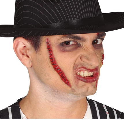 Cicatriz cosida de Halloween