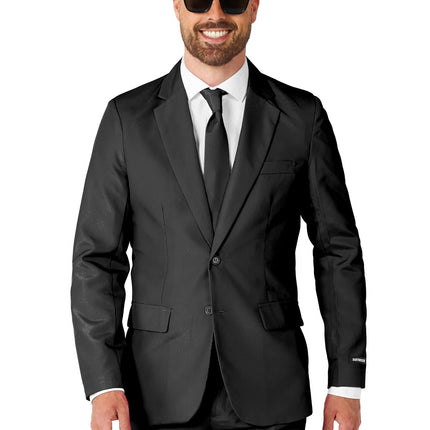 Traje negro hombre <tc>Suitmeister</tc>