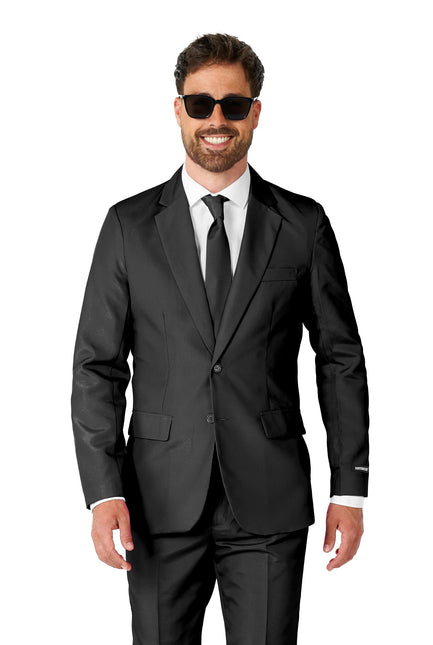 Traje negro hombre <tc>Suitmeister</tc>