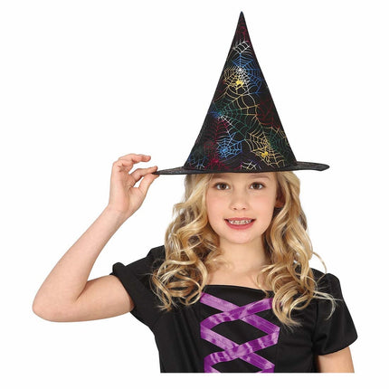 Halloween Sombrero de Bruja Arañas Niño