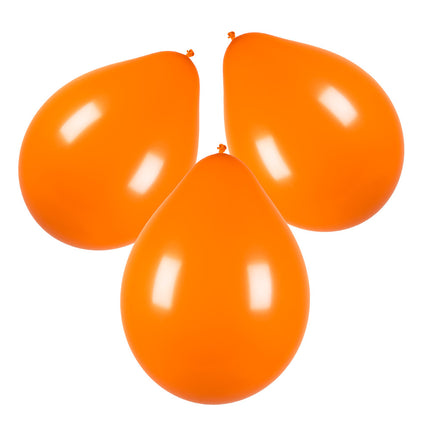 Globos Naranja Látex 30cm 10pcs