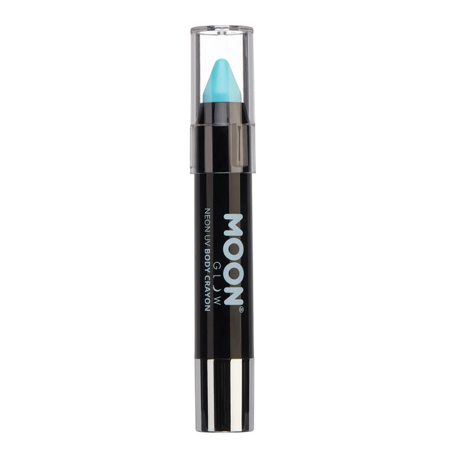 Moon Glow Pastel Neon UV Body Crayons Azul Pastel 3.2g