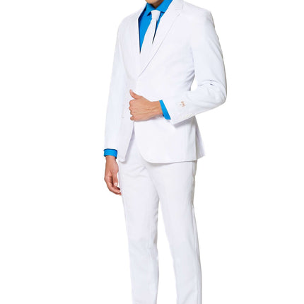Hombres de traje blanco <tc>OppoSuits</tc>