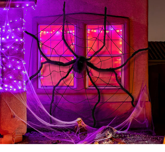 Tela de araña falsa 2m