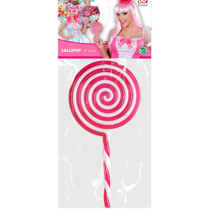 Piruleta Rosa Blanca