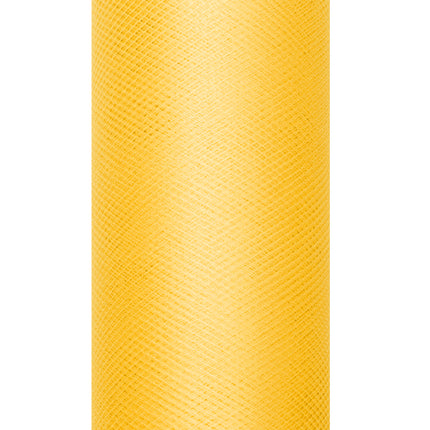 Rollo Tul Amarillo 15cm 9m