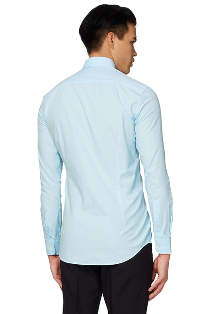 Camisa Azul Claro Hombre <tc>OppoSuits</tc>