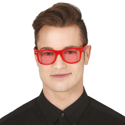 Gafas rojas