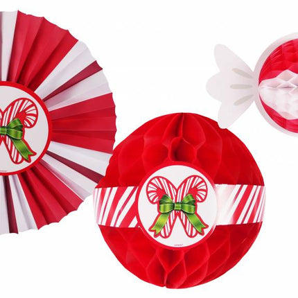 Decoración Colgante de Navidad Caramelos 5pcs