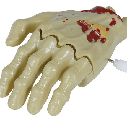 Manos de Halloween de cuerda 9cm 12uds.