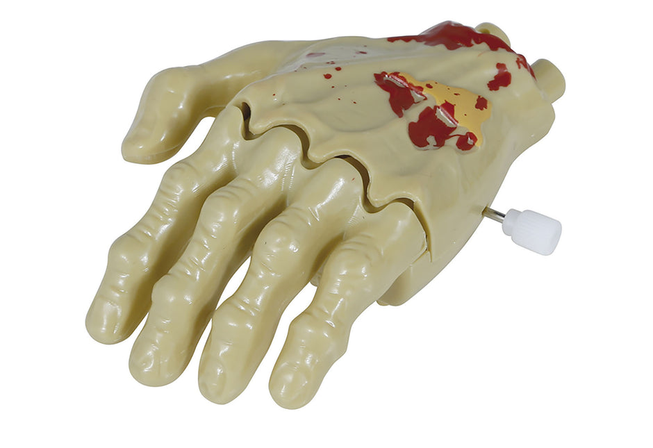 Manos de Halloween de cuerda 9cm 12uds.