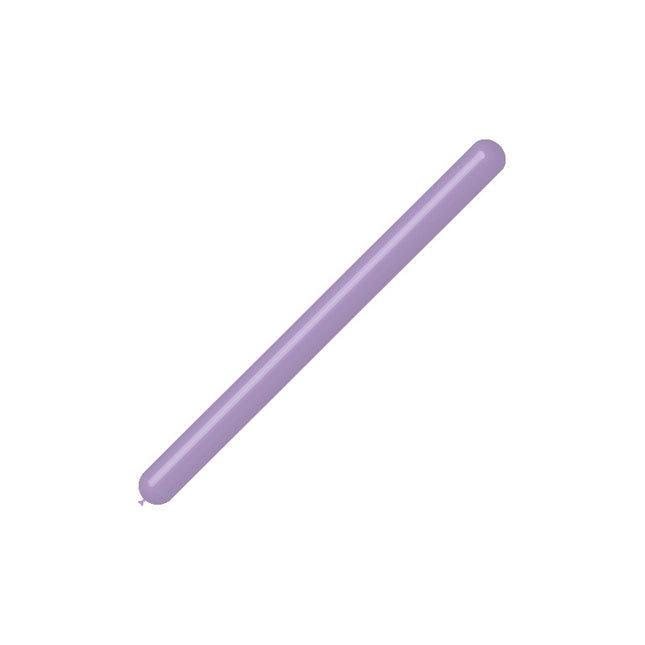 Globos de modelar lilas 7,5cm 150cm 100pcs