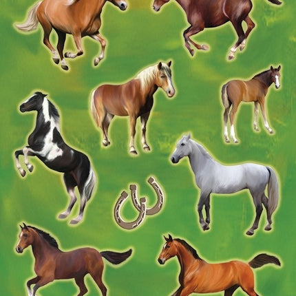 Pegatinas Caballos Verdes