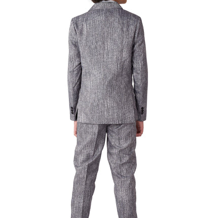 Traje Gris Años 20 Niño