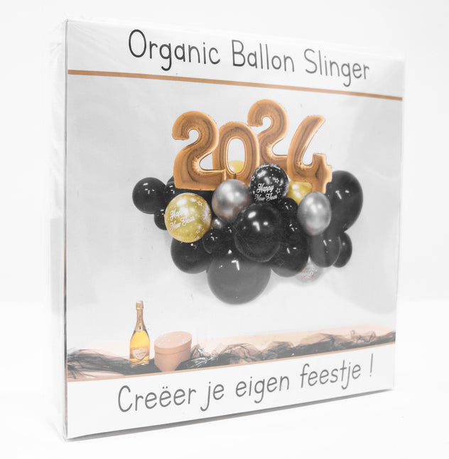 Globos DIY Kit Globos Oro Orgánico Año Nuevo