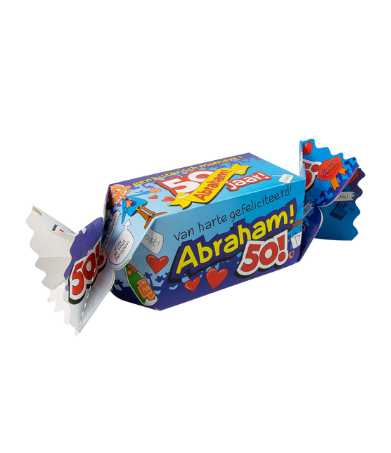 Caja regalo Abraham 50 Años 26cm