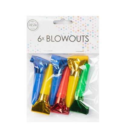 Lengüetas de Rodillo Color Metálico 6uds.