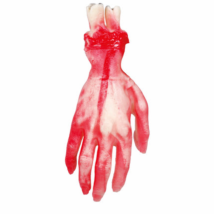Mano de confeti para la mesa de Halloween