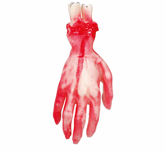 Mano de confeti para la mesa de Halloween
