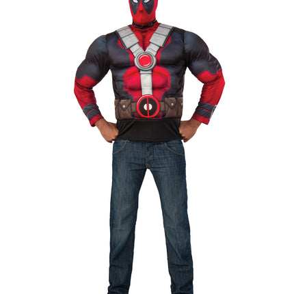 Deadpool Traje Set Musculoso M