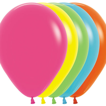 Globos Mezcla Tropical 30cm 50pcs