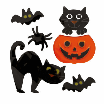 Decoración para ventanas de Halloween Animales