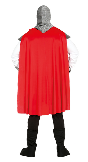 Traje de caballero Capa roja