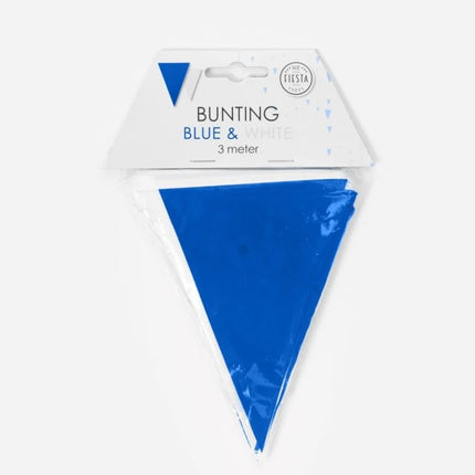 Guirnalda Azul Blanco 3m
