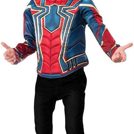 Traje Spiderman Niño Iron Spider